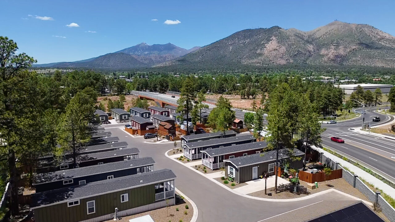 About Flagstaff's Tiny House Village by Hope Construction
