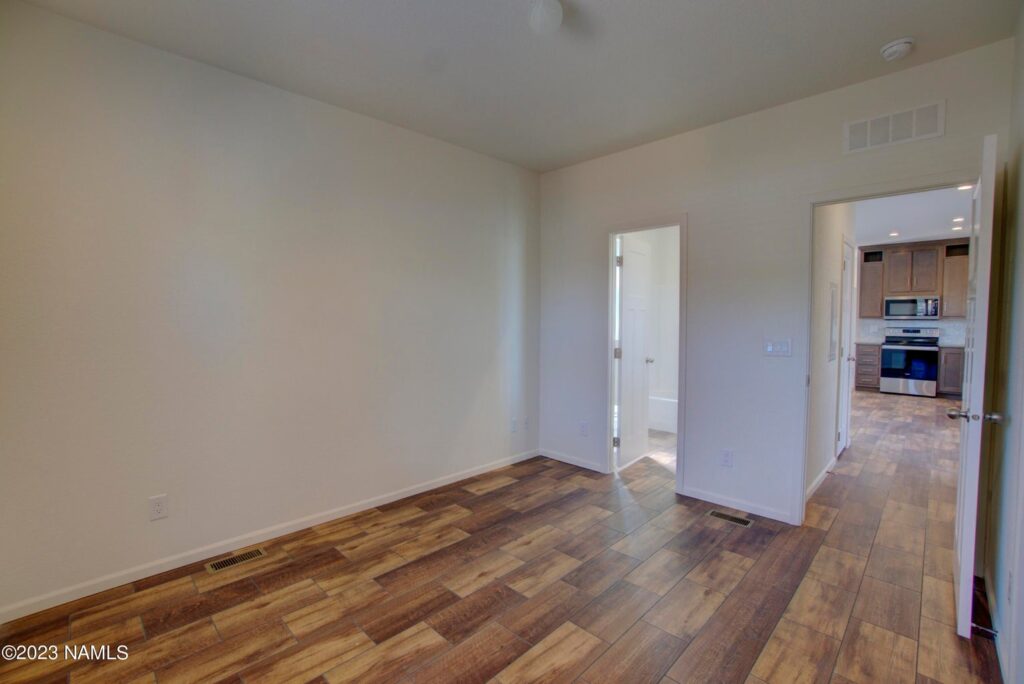 Tiny House Village - Plan C - Bedroom